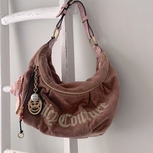 Y2K Vintage Juicy terry cloth bag